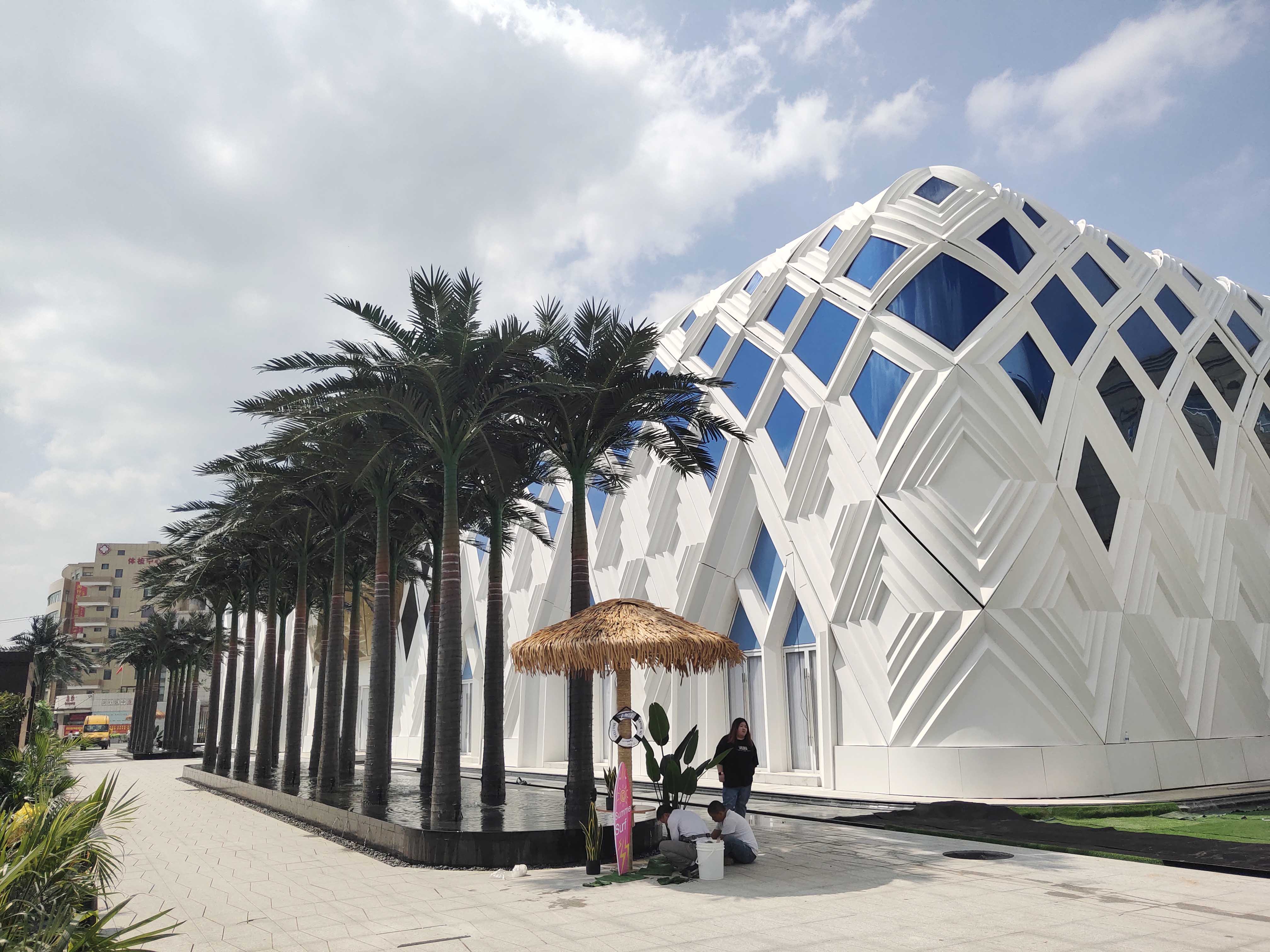 花嫁麗舍婚禮殿堂(GRC幕墻)